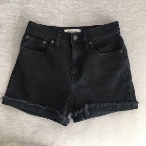 Madewell High-rise Denim Boy Shorts